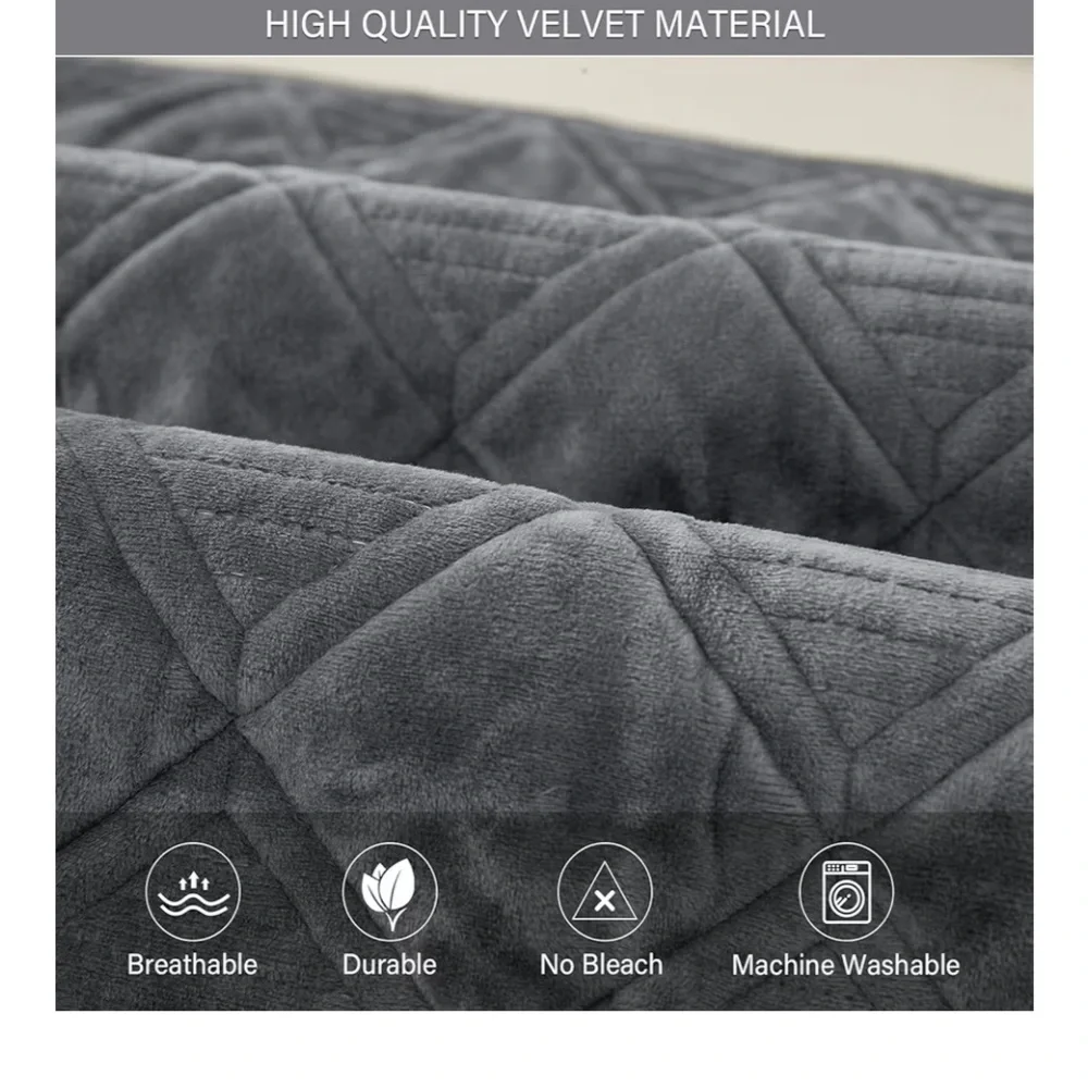 NWT Elegant Gray Sofa Cover